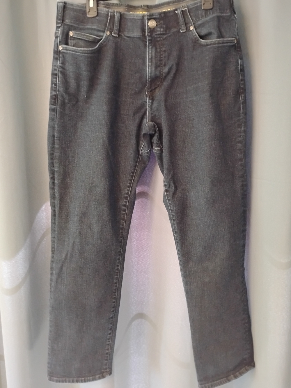 Lee Extreme Motion Men's Athletic Fit Tapered Leg Jeans 34x30 Charcoal Grey